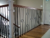 Wood Staircases With Iron Balusters