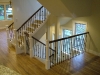 Wood Staircases With Iron Balusters