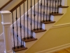 Wood Staircases With Iron Balusters