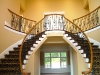 Wood Staircases With Iron Balusters