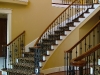 Wood Staircases With Iron Balusters