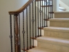 Wood Staircases With Iron Balusters