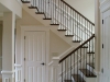 Wood Staircases With Iron Balusters