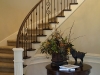 Wood Staircases With Iron Balusters