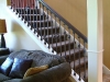 Wood Staircases With Iron Balusters