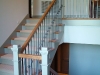 Wood Staircases With Iron Balusters