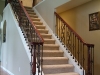 Wood Staircases With Iron Balusters